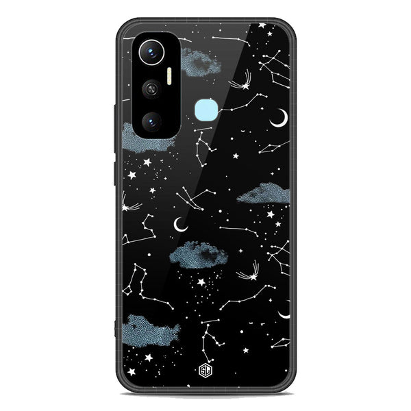 Space Series Soft Phone Case - Premium Glass Case - Design 5 - Infinix Hot 11