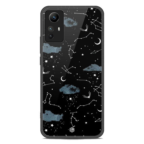 Space Series Soft Phone Case - Premium Glass Case - Design 5 - Xiaomi Redmi Note 12S