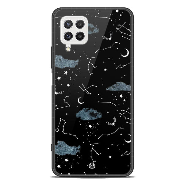 Space Series Soft Phone Case - Premium Glass Case - Design 5 - Samsung Galaxy M32