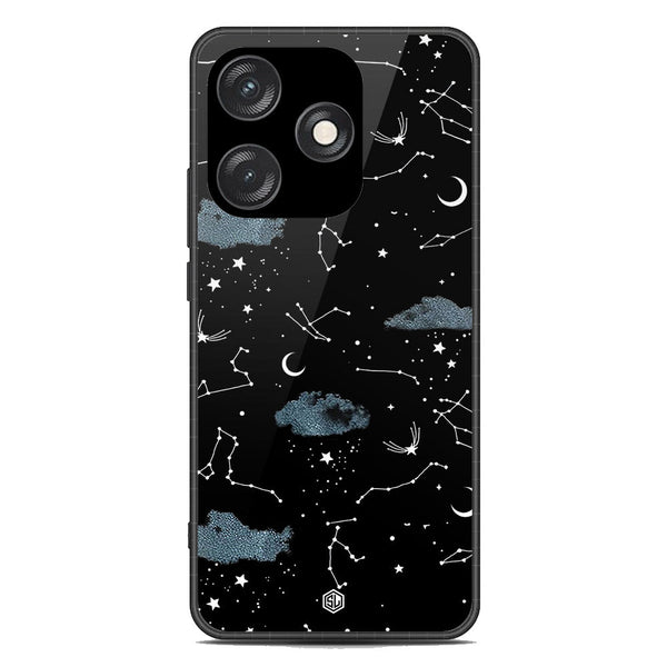 Space Series Soft Phone Case - Metal Case - Design 5 - Tecno Spark 10C