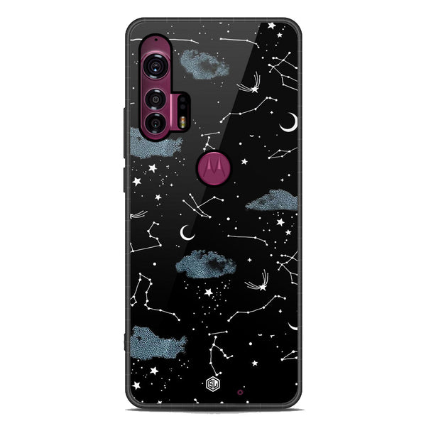 Space Series Soft Phone Case - Metal Case - Design 5 - Motorola Edge Plus (2020)