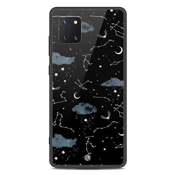 Space Series Soft Phone Case - Premium Glass Case - Design 5 - Samsung Galaxy A81