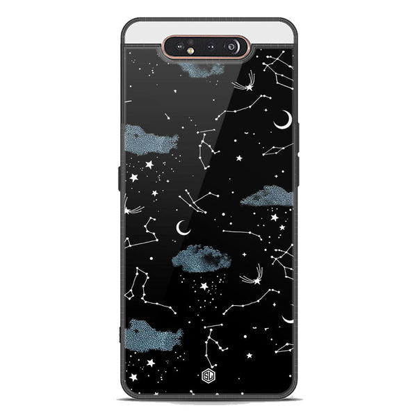 Space Series Soft Phone Case - Premium Glass Case - Design 5 - Samsung Galaxy A80