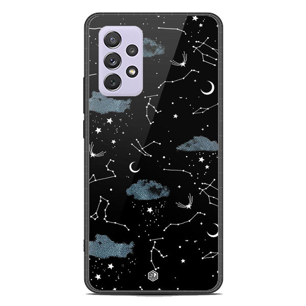 Space Series Soft Phone Case - Premium Glass Case - Design 5 - Samsung Galaxy A72