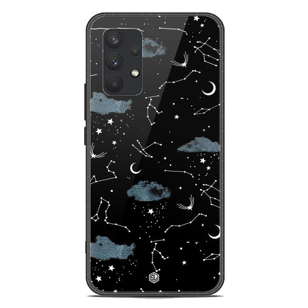 Space Series Soft Phone Case - Premium Glass Case - Design 5 - Samsung Galaxy A32