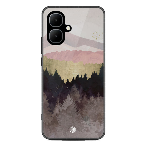 Mountains Wanderlust Series Soft Phone Case - Metal Case - Design 2 - Infinix Smart 10