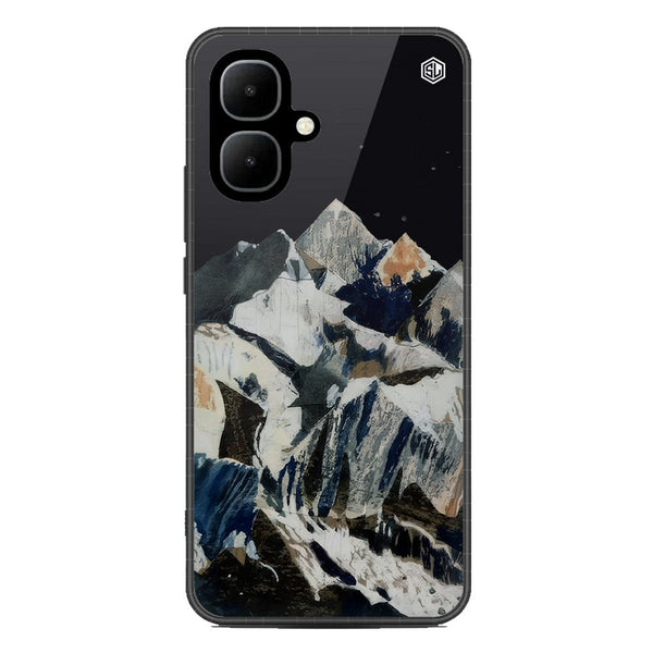 Mountains Wanderlust Series Soft Phone Case - Metal Case - Design 4 - Infinix Smart 10