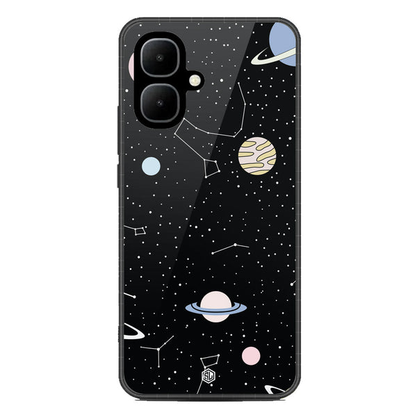 Space Series Soft Phone Case - Metal Case - Design 1 - Infinix Smart 10