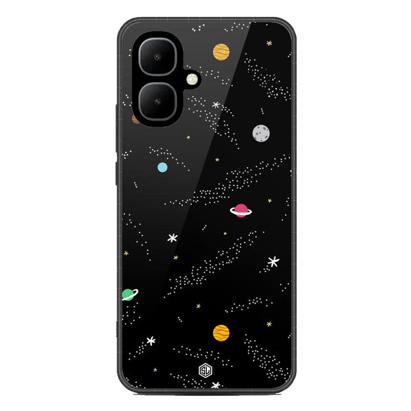 Space Series Soft Phone Case - Metal Case - Design 2 - Infinix Smart 10