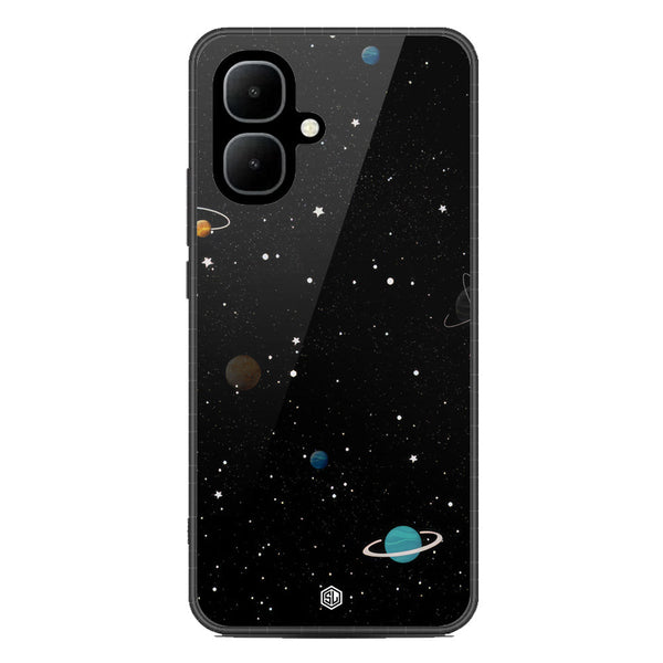 Space Series Soft Phone Case - Metal Case - Design 3 - Infinix Smart 10