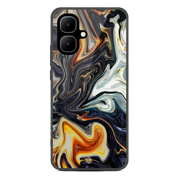 Marble Series Soft Phone Case - Metal Case - Design 1 - Infinix Smart 10