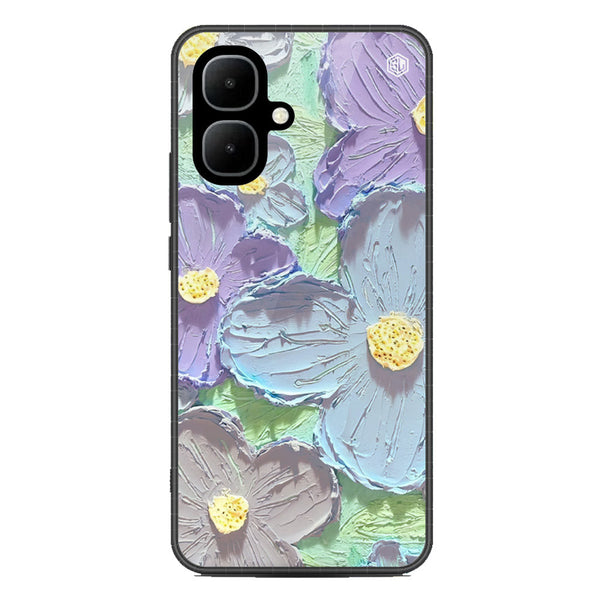 Floral Series Soft Phone Case - Metal Case - Design 1 - Infinix Smart 10