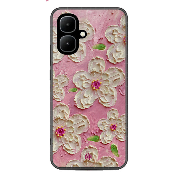 Floral Series Soft Phone Case - Metal Case - Design 5 - Infinix Smart 10