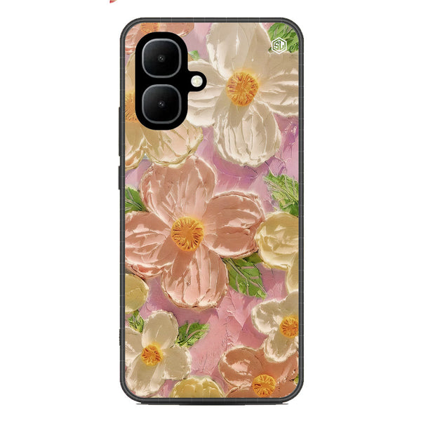 Floral Series Soft Phone Case - Metal Case - Design 11 - Infinix Smart 10