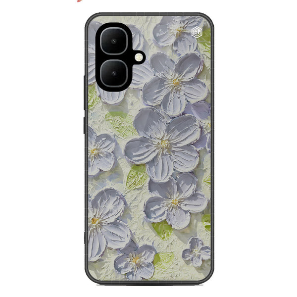 Floral Series Soft Phone Case - Metal Case - Design 12 - Infinix Smart 10