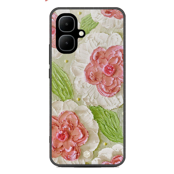 Floral Series Soft Phone Case - Metal Case - Design 13 - Infinix Smart 10