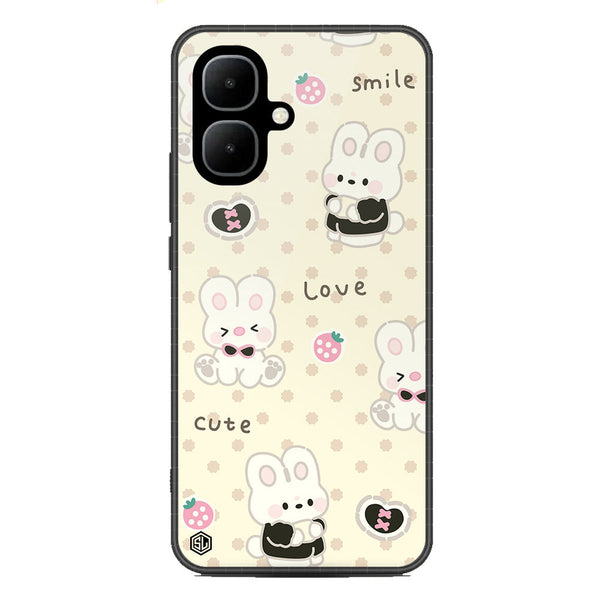 Cute Chic Series Soft Phone Case - Metal Case - Design 4 - Infinix Smart 10
