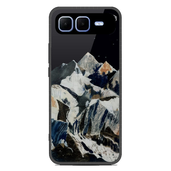 Mountains Wanderlust Series Soft Phone Case - Metal Case - Design 4 - Infinix Smart 10 Plus
