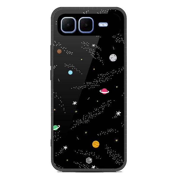 Space Series Soft Phone Case - Metal Case - Design 2 - Infinix Smart 10 Plus