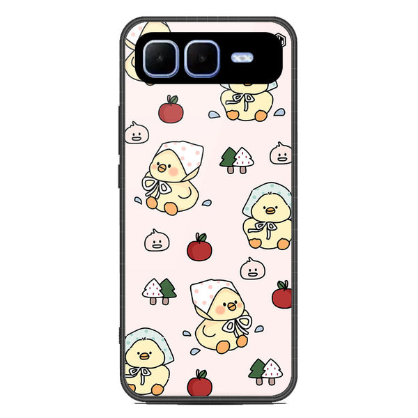 Cute Chic Series Soft Phone Case - Metal Case - Design 2 - Infinix Smart 10 Plus