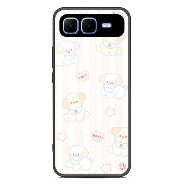 Cute Chic Series Soft Phone Case - Metal Case - Design 5 - Infinix Smart 10 Plus