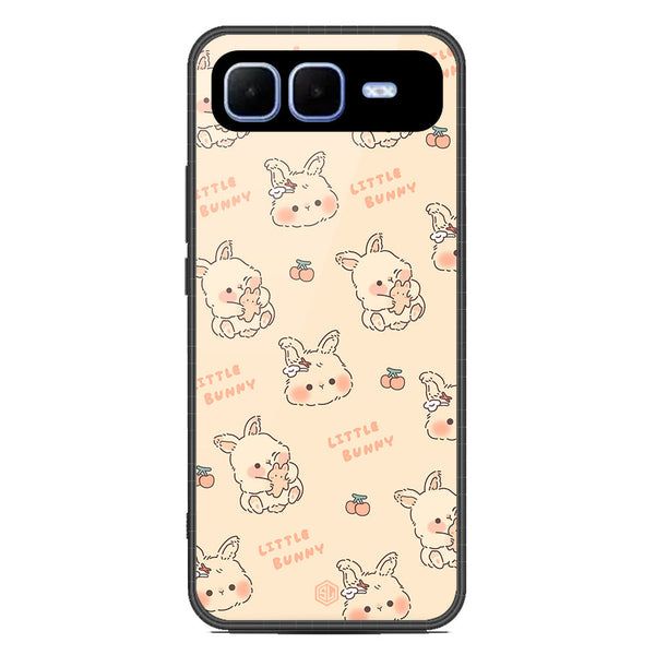 Cute Korean Design Series Soft Phone Case - Metal Case - Design 2 - Infinix Smart 10 Plus