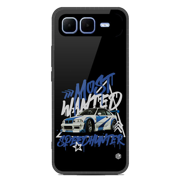 Most Wanted Speedhunter Series Soft Phone Case - Metal Case - Design 1 - Infinix Smart 10 Plus