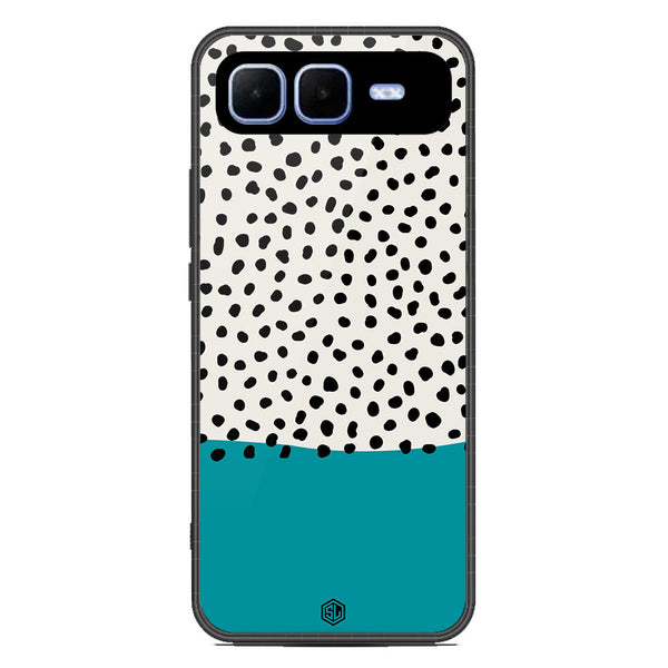Polka Dots Series Soft Phone Case - Metal Case - Design 2 - Infinix Smart 10 Plus