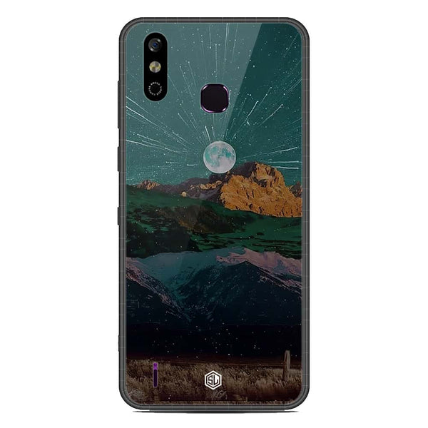 Mountains Wanderlust Series Soft Phone Case - Metal Case - Design 3 - Infinix Smart 4
