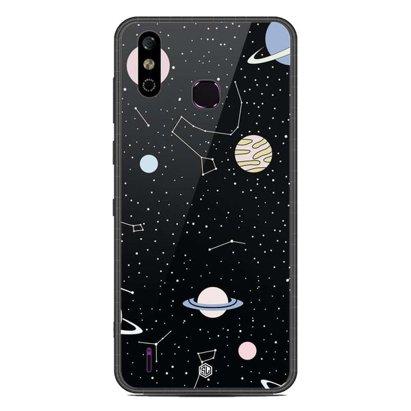 Space Series Soft Phone Case - Metal Case - Design 1 - Infinix Smart 4