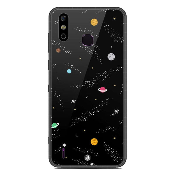 Space Series Soft Phone Case - Metal Case - Design 2 - Infinix Smart 4