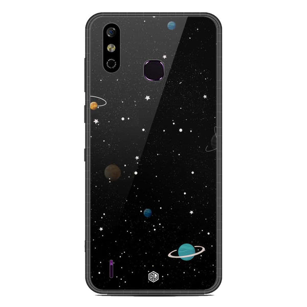 Space Series Soft Phone Case - Metal Case - Design 3 - Infinix Smart 4
