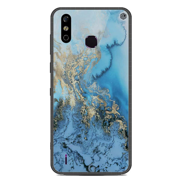 Marble Series Soft Phone Case - Metal Case - Design 2 - Infinix Smart 4