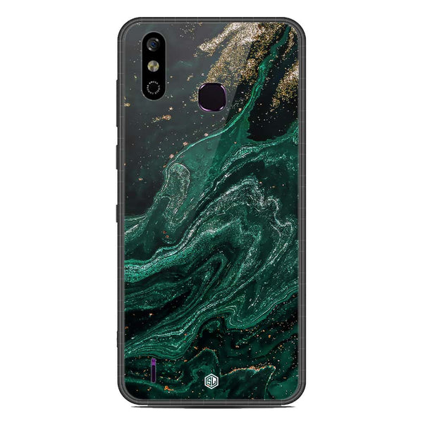 Marble Series Soft Phone Case - Metal Case - Design 3 - Infinix Smart 4