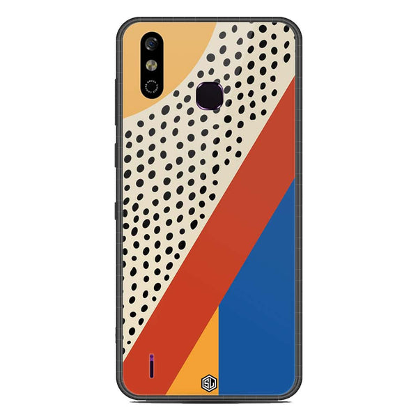 Polka Dots Series Soft Phone Case - Metal Case - Design 4 - Infinix Smart 4