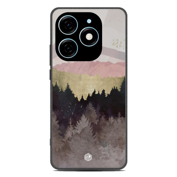 Mountains Wanderlust Series Soft Phone Case - Metal Case - Design 2 - Tecno Spark 20