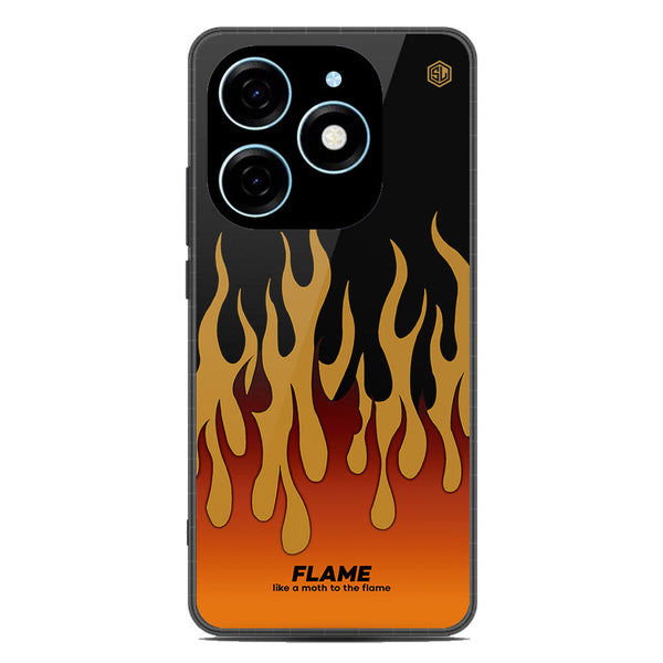 Trending Designs Series Soft Phone Case - Metal Case - Design 4 - Tecno Spark 20C