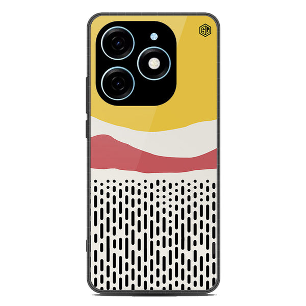 Polka Dots Series Soft Phone Case - Metal Case - Design 1 - Tecno Spark Go 2024
