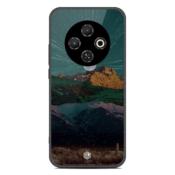 Mountains Wanderlust Series Soft Phone Case - Metal Case - Design 3 - Tecno Spark 30C 4G