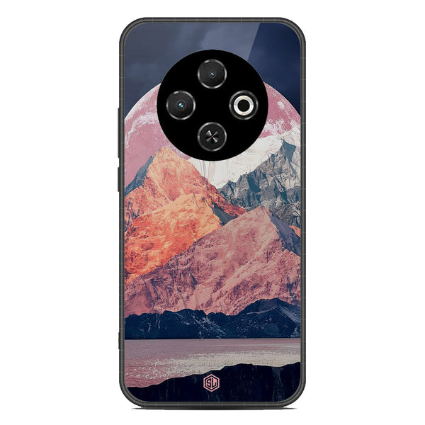 Mountains Wanderlust Series Soft Phone Case - Metal Case - Design 5 - Tecno Spark 30C 4G