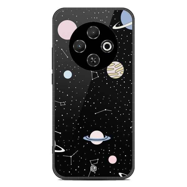Space Series Soft Phone Case - Metal Case - Design 1 - Tecno Spark 30C 4G