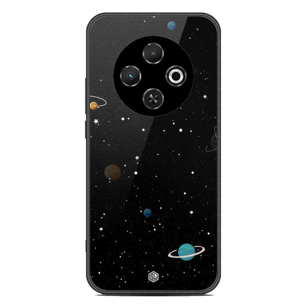 Space Series Soft Phone Case - Metal Case - Design 3 - Tecno Spark 30C 4G