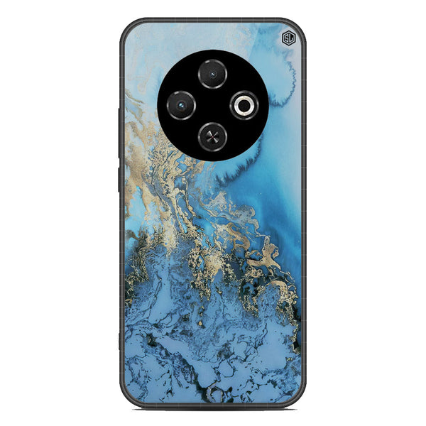 Marble Series Soft Phone Case - Metal Case - Design 2 - Tecno Spark 30C 4G