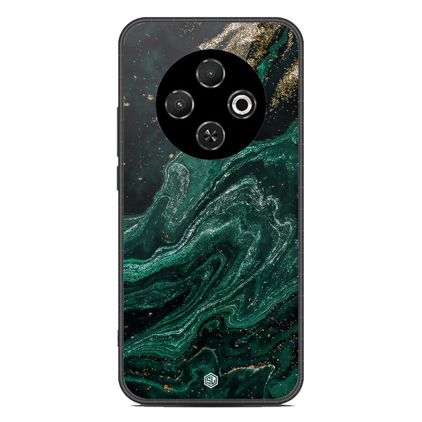 Marble Series Soft Phone Case - Metal Case - Design 3 - Tecno Spark 30C 4G