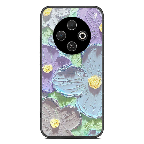 Floral Series Soft Phone Case - Metal Case - Design 1 - Tecno Spark 30C 4G