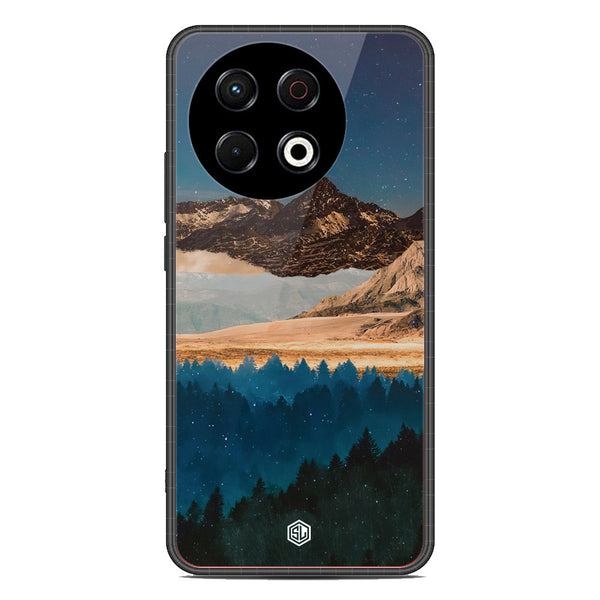 Mountains Wanderlust Series Soft Phone Case - Metal Case - Design 1 - Tecno Spark 30 Pro