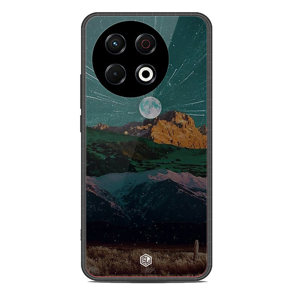 Mountains Wanderlust Series Soft Phone Case - Metal Case - Design 3 - Tecno Spark 30 Pro