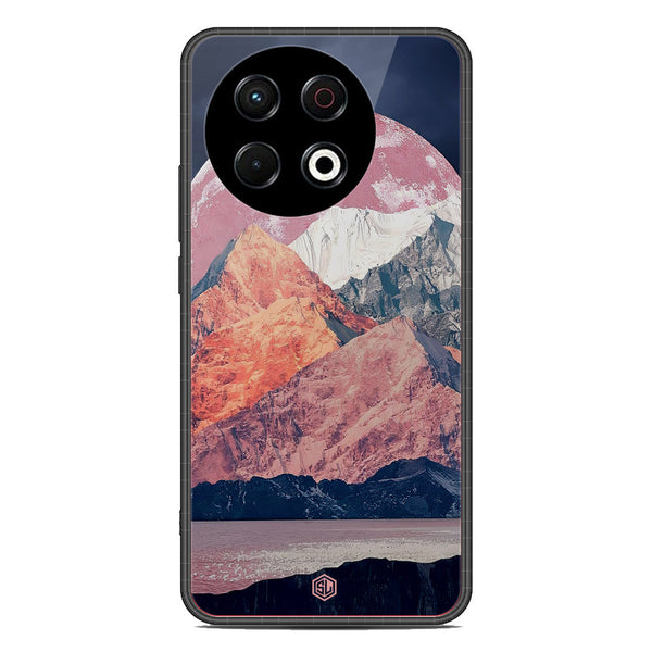 Mountains Wanderlust Series Soft Phone Case - Metal Case - Design 5 - Tecno Spark 30 Pro