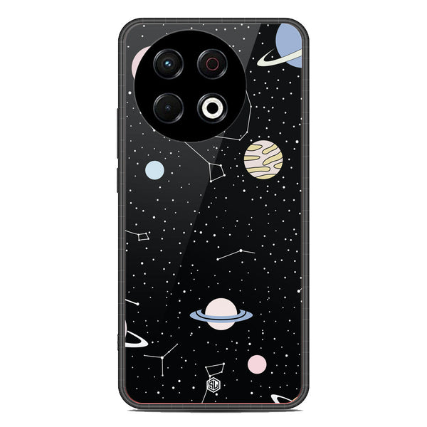 Space Series Soft Phone Case - Metal Case - Design 1 - Tecno Spark 30 Pro