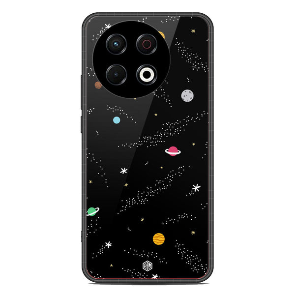 Space Series Soft Phone Case - Metal Case - Design 2 - Tecno Spark 30 Pro